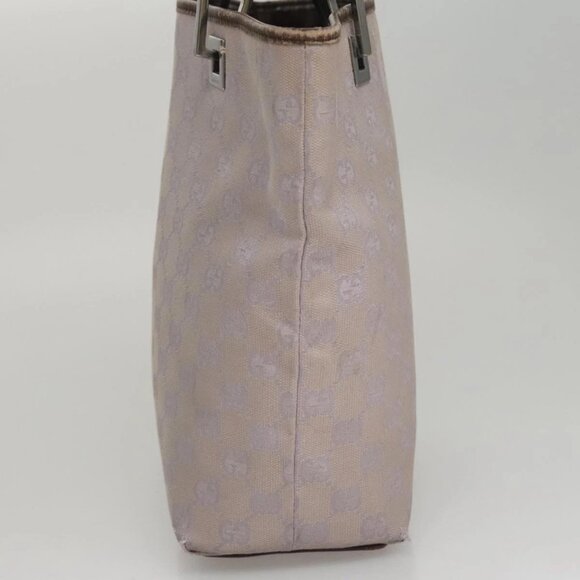 GUCCI GG Canvas Tote Bag Purple 31244 Auth 108341 - Picture 6 of 16